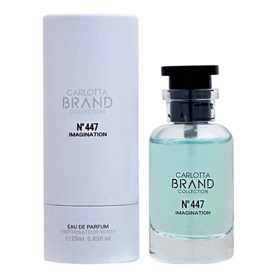 کلن برند کالکشن Brand Collection کد 447 رایحه لویی ویتون ایمجینیشن louis vuitton imagination حجم 25ml